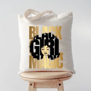 Black Girl Magic Tote Bag, Black Girl Rock Tote Bag